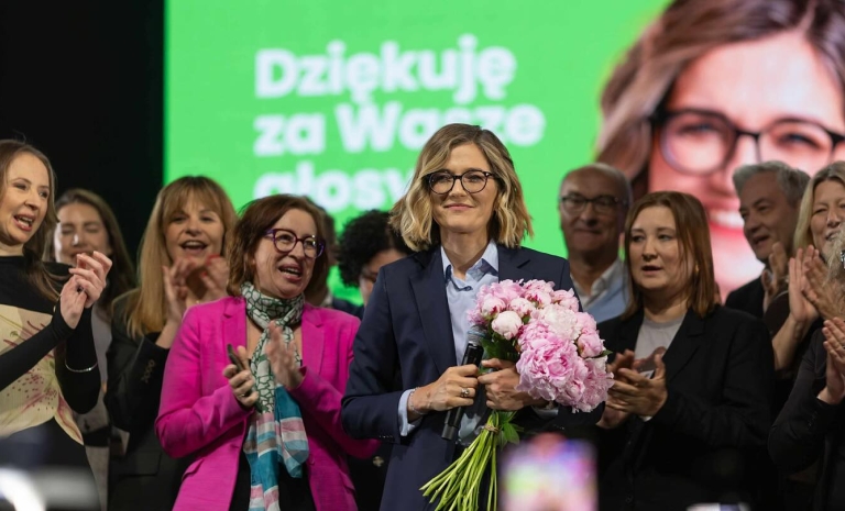 Podziękowanie za każdy głos na Magdę Biejat!